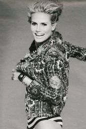 Heidi Klum Channels Luxe Rebellion for Angeleno Cover – Jan 2008