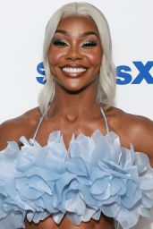 Jade Cargill Debuts Floral Power Look at SiriusXM NYC – July 2025