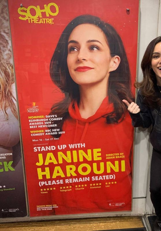 Janine Harouni Debuts Comedy Couture at Soho Theatre