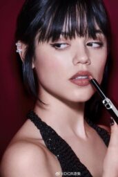 Jenna Ortega Debuts Moody Glamour for Dior