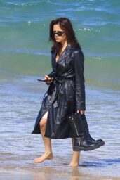 Jenna Ortega Takes Her Signature Goth-Chic to Bondi Beach