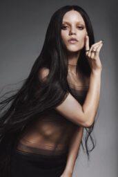 Jenna Ortega Unveils Gothic Glamour for Vogue Korea