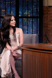 Jenna Ortega Unveils Whiplash Chic at Late Night with Seth Meyers August 4, 2025