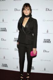 Jennifer Lawrence Debuts Velvet Power Suit at NYC Premiere – 2012