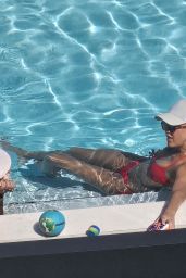Jessica Alba Unveils Red Bikini Moment at Miami Poolside – August 2025