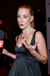 Jessica Chastain Avant-Garde Fendi at Mexico City Premiere