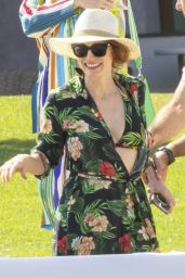 Jessica Chastain Embraces Sardinian Seaside Chic