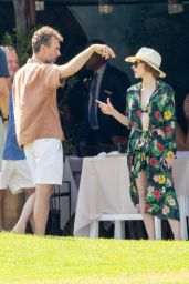 Jessica Chastain Embraces Sardinian Seaside Chic