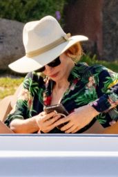 Jessica Chastain Embraces Sardinian Seaside Chic