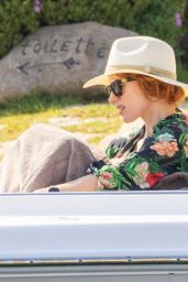 Jessica Chastain Embraces Sardinian Seaside Chic