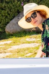 Jessica Chastain Embraces Sardinian Seaside Chic