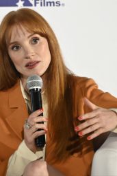 Jessica Chastain unveils playful Fendi resort at Dreams press event
