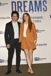 Jessica Chastain unveils playful Fendi resort at Dreams press event