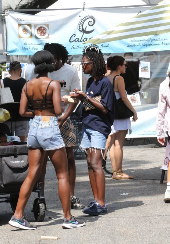 Jodie Turner-Smith’s Off-Duty Market Look