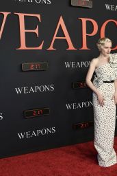 Julia Garner Debuts Gucci Resort 2026 at Weapons Premiere