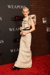Julia Garner Debuts Gucci Resort 2026 at Weapons Premiere