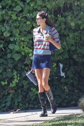 Kaia Gerber - Channels Preppy Polo Chic in L.A.