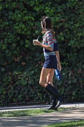 Kaia Gerber - Channels Preppy Polo Chic in L.A.