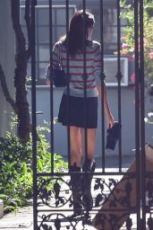Kaia Gerber - Channels Preppy Polo Chic in L.A.