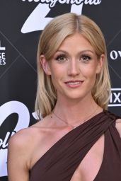 Katherine McNamara’s Asymmetric Cutout Gown at HollyShorts