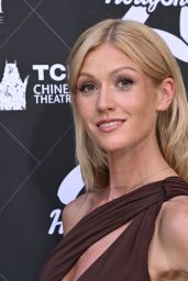 Katherine McNamara’s Asymmetric Cutout Gown at HollyShorts
