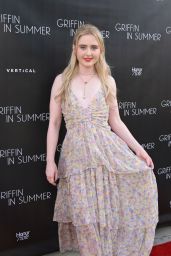 Kathryn Newton’s Golden Hour Glamour at “Griffin In Summer” Premiere