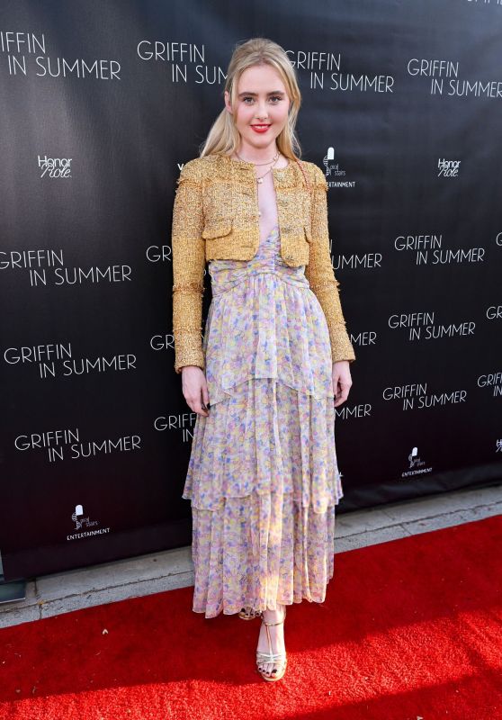 Kathryn Newton’s Golden Hour Glamour at “Griffin In Summer” Premiere