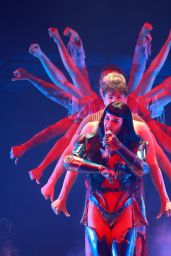 Katy Perry Unveils Cyber Armor in Nashville