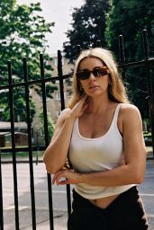 Keeley Hazell Unveils Playful Chic in Numéro