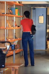 Kendall Jenner Fall 2025 Indigo Denigo Trend
