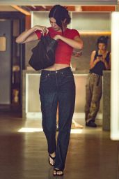 Kendall Jenner Fall 2025 Indigo Denigo Trend