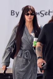 Kendall Jenner’s Sudden Bangs Behind the Scenes