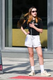 Kiernan Shipka - A Casual NYC Stroll in August 2025