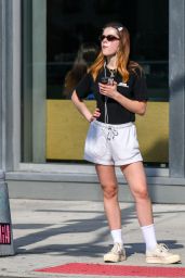 Kiernan Shipka - A Casual NYC Stroll in August 2025