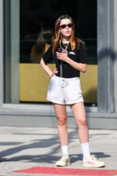 Kiernan Shipka - A Casual NYC Stroll in August 2025
