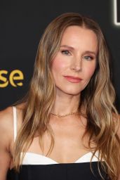 Kristen Bell Attends Televerse Festival in Sharp Black