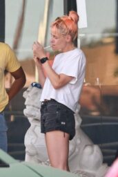 Kristen Stewart Punk Edge on the Los Angeles Sidewalks