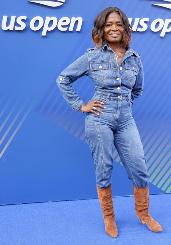 LaChanze Rocks Denim Drama at 2025 US Open Gala LaChanze Rocks Denim Drama at 2025 US Open Gala