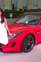 Lana Del Rey Unveils Velvet Whiplash at Paris Jaguar Launch 2012