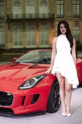 Lana Del Rey Unveils Velvet Whiplash at Paris Jaguar Launch 2012