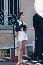 Lily Collins Emily in Paris Fashion August 2025
