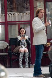 Lily Collins Emily in Paris Fashion August 2025