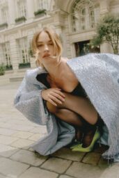 Lily James' Whiplash Chic for WWW August 2025