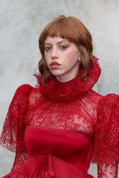Lily Newmark Debuts Victorian-Cyber Look at "Alien: Earth" London Premiere
