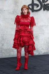 Lily Newmark Debuts Victorian-Cyber Look at "Alien: Earth" London Premiere