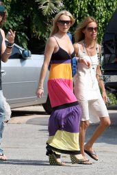 Lindsay Lohan Attends Billabong Bash at Malibu’s Polaroid House
