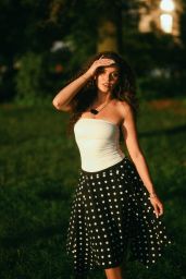 Madison Pettis Twirls Through Paris in Polka-Dot Whimsy (2025)