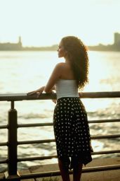 Madison Pettis Twirls Through Paris in Polka-Dot Whimsy (2025)