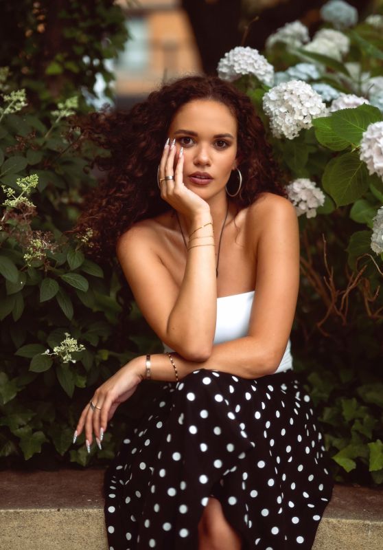 Madison Pettis Twirls Through Paris in Polka-Dot Whimsy (2025)