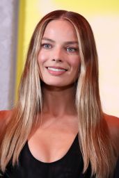 Margot Robbie Unveils Sheer Stella McCartney at LA Photocall